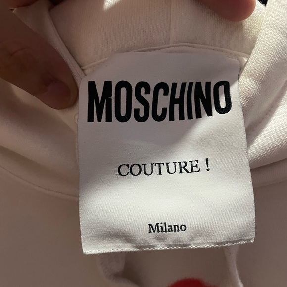 Moschino Couture! Anarchy Halloween Face Hoodie - Picture 4 of 6